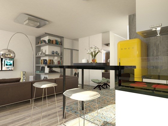 Интерьеры жилых помещений: стильная эклектика