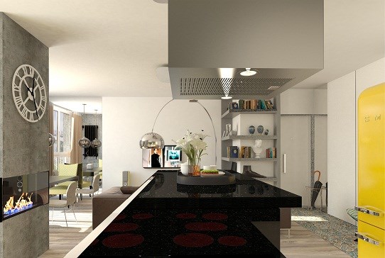 Интерьеры жилых помещений: стильная эклектика