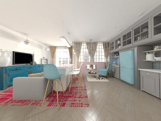 Интерьеры жилых помещений: стеклянный ларец