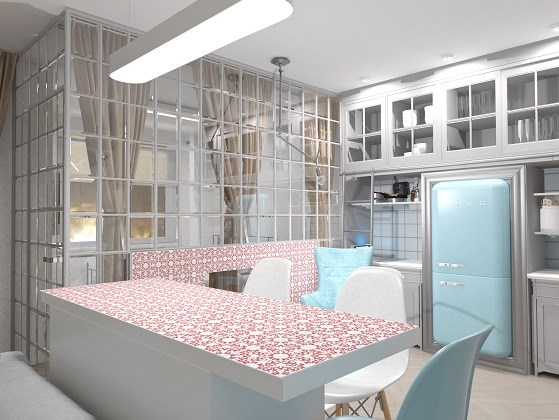 Интерьеры жилых помещений: стеклянный ларец