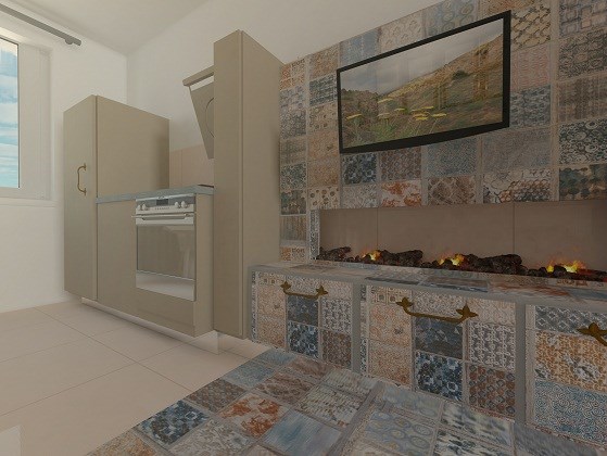 Интерьеры жилых помещений: эклектика