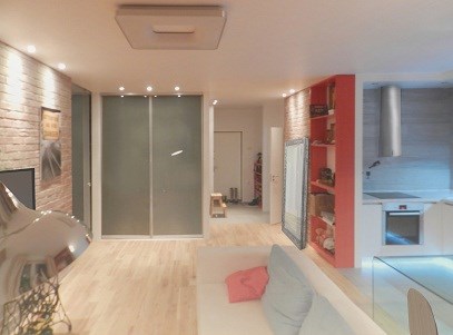 Интерьеры жилых помещений: реплика на тему лофт