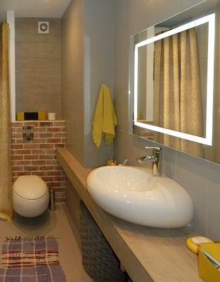 Интерьеры жилых помещений: реплика на тему лофт