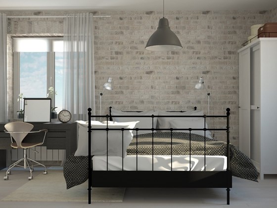 Интерьеры жилых помещений: нежный монохромный интерьер