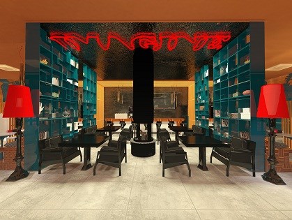 Интерьеры нежилых помещений: ресторан