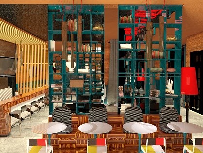 Интерьеры нежилых помещений: ресторан