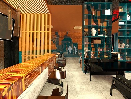 Интерьеры нежилых помещений: ресторан